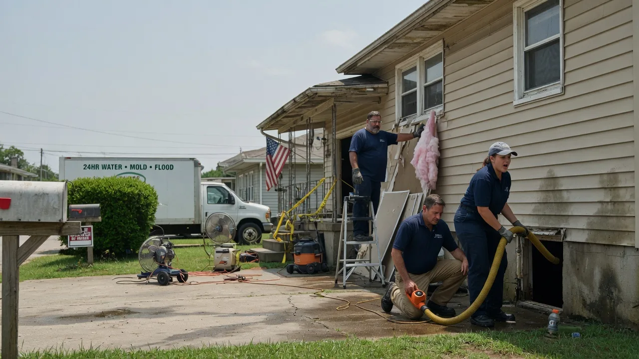 Water Damage Repair in Puryear, TN near me
